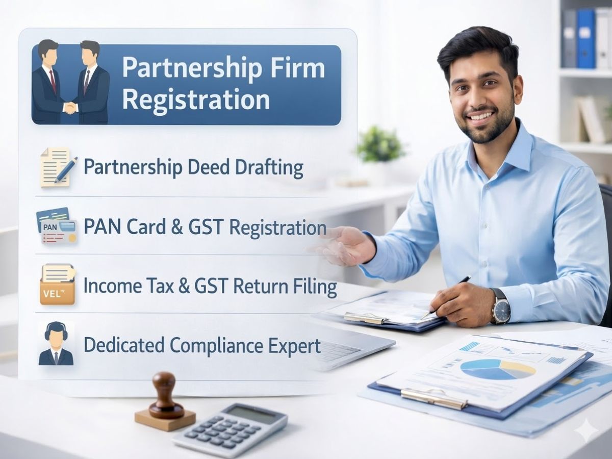 Partnership Firm Registration Online in India