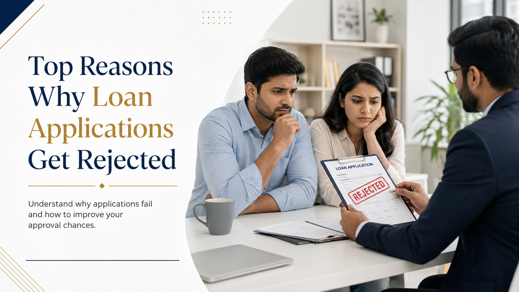 Top Reasons Why Loan Applications Get Rejected