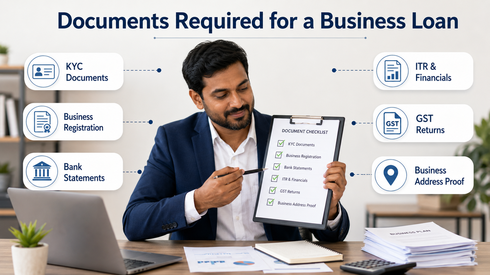 Documents required for business loan