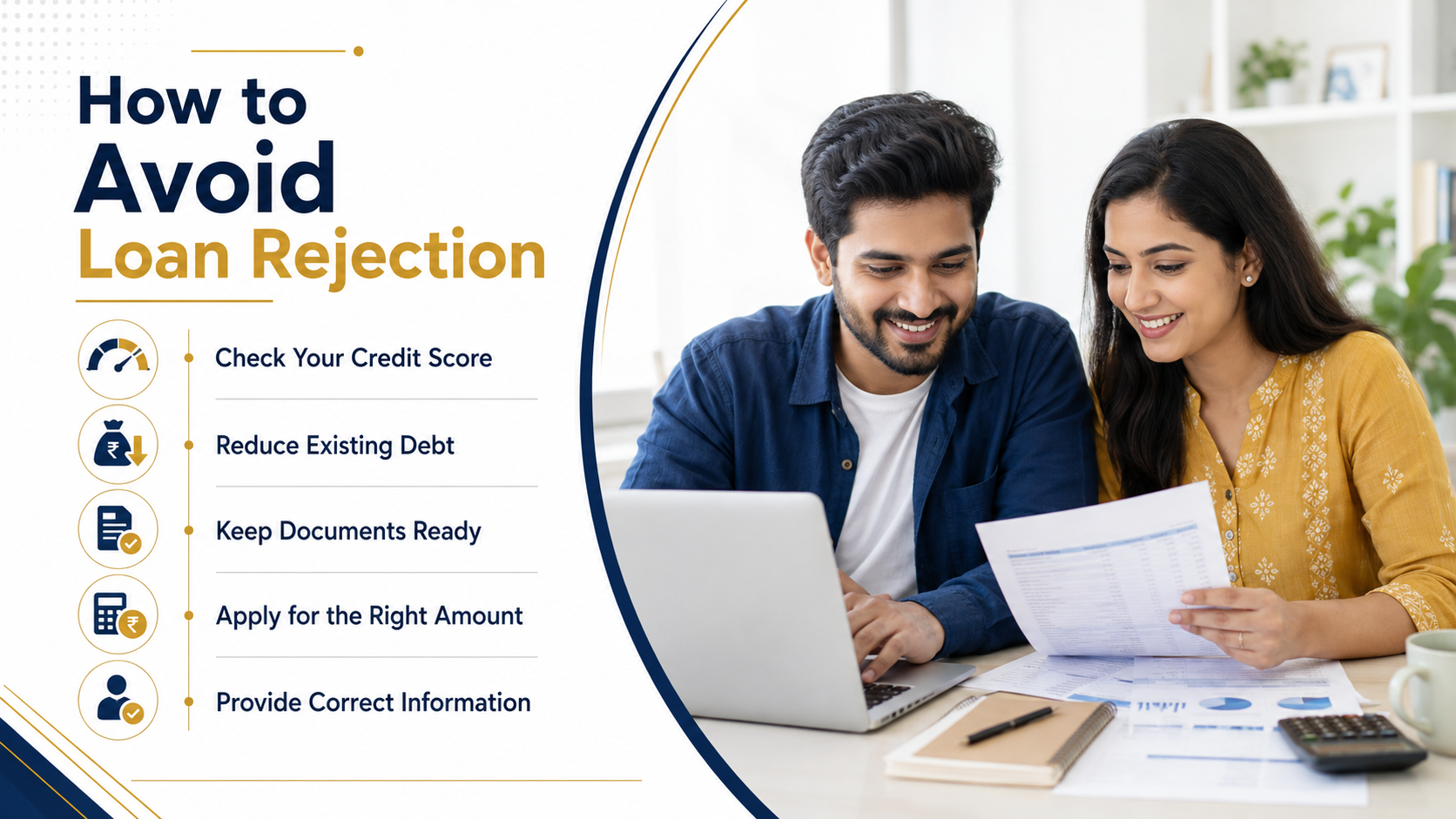 How to avoid loan rejection and improve approval chances