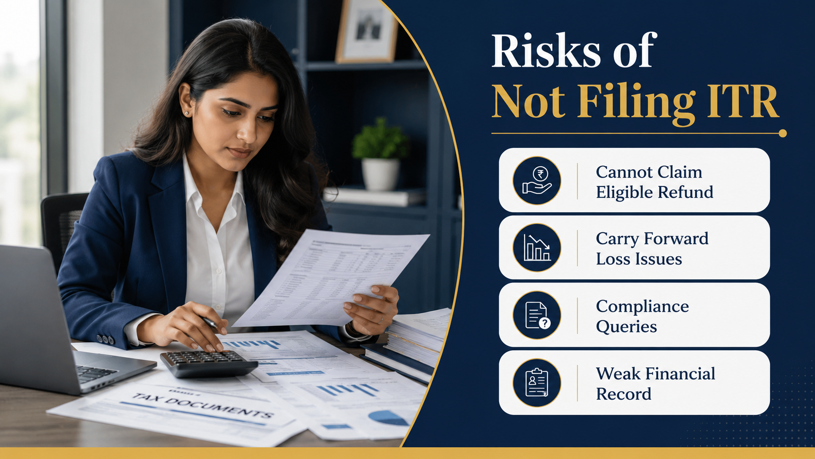 Risks of not filing income tax return
